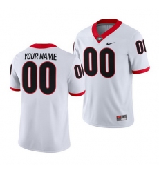 Georgia Bulldogs Custom White College Football Jersey Georgia Bulldogs Custom White College Football Jersey