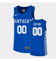 Kentucky Wildcats Custom Royal Replica College Basketball Jersey Kentucky Wildcats Custom Royal Replica College Basketball Jersey