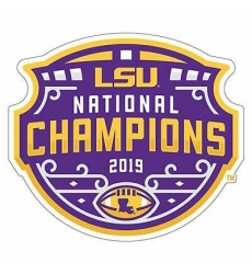 LSU Tigers 2019 National Champions Patch Biaog LSU Tigers 2019 National Champions Patch Biaog
