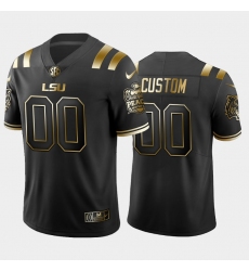 LSU Tigers Custom Black Golden Edition Men'S Jersey LSU Tigers Custom Black Golden Edition Men'S Jersey
