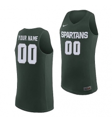 Michigan State Spartans Custom Michigan State Spartans Replica Basketball Jersey Michigan State Spartans Custom Michigan State Spartans Replica Basketball Jersey