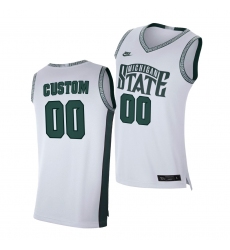 Michigan State Spartans Custom White Limited Retro Michigan State Spartans Jersey Michigan State Spartans Custom White Limited Retro Michigan State Spartans Jersey