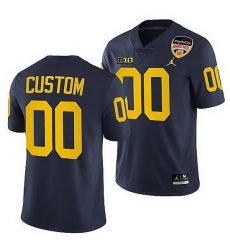 Michigan Wolverines Custom Navy 2021 Orange Bowl College Football Playoff Jersey Michigan Wolverines Custom Navy 2021 Orange Bowl College Football Playoff Jersey