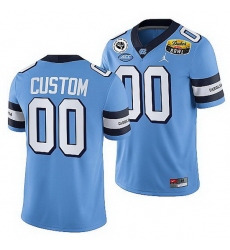 North Carolina Tar Heels Custom Blue 2021 Duke'S Mayo Bowl Cfp Jersey North Carolina Tar Heels Custom Blue 2021 Duke'S Mayo Bowl Cfp Jersey