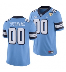 North Carolina Tar Heels Custom Carolina Blue 2021 Orange Bowl Game Jersey North Carolina Tar Heels Custom Carolina Blue 2021 Orange Bowl Game Jersey