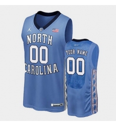 North Carolina Tar Heels Custom Royal Authentic Performace College Basketball Jersey North Carolina Tar Heels Custom Royal Authentic Performace College Basketball Jersey