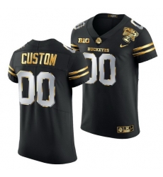 Ohio State Buckeyes Custom Black 2021 Sugar Bowl Golden Limited Authentic Football Jersey Ohio State Buckeyes Custom Black 2021 Sugar Bowl Golden Limited Authentic Football Jersey