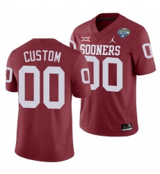 Oklahoma Sooners Custom Crimson 2020 Cotton Bowl Classic College Football Jersey Oklahoma Sooners Custom Crimson 2020 Cotton Bowl Classic College Football Jersey