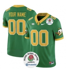 Men Oregon Ducks Active Player Custom Green 2024 F U S E  Rose Bowl Vapor Limited Stitched Football Jersey Men Oregon Ducks Active Player Custom Green 2024 F U S E  Rose Bowl Vapor Limited Stitched Football Jersey