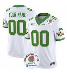 Men Oregon Ducks Active Player Custom White 2024 F U S E  Rose Bowl Vapor Limited Stitched Football Jersey Men Oregon Ducks Active Player Custom White 2024 F U S E  Rose Bowl Vapor Limited Stitched Football Jersey