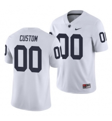 Penn State Nittany Lions  custom white college football men's jersey Penn State Nittany Lions  custom white college football men's jersey