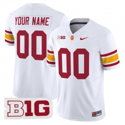 Men Women Youth USC Trojans Throwback 2024 Vapor Limited Custom Jersey All Stitched White