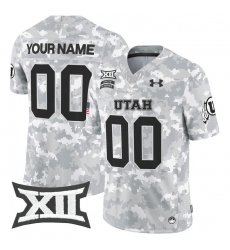 Men Women Youth Utah Utes 2024 Salute to Service Vapor Limited Custom Jersey Arctic Camo All Stitched Men Women Youth Utah Utes 2024 Salute to Service Vapor Limited Custom Jersey Arctic Camo All Stitched