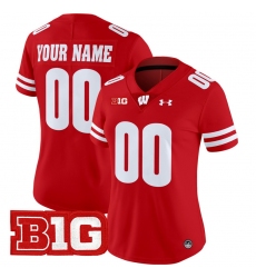 Men Women Youth Wisconsin Badgers 2024 Vapor Limited Custom Jersey All Stitched Red 006 Men Women Youth Wisconsin Badgers 2024 Vapor Limited Custom Jersey All Stitched Red 006