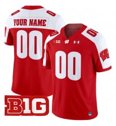 Men Women Youth Wisconsin Badgers 2024 Vapor Limited Custom Jersey All Stitched Red Alternate Men Women Youth Wisconsin Badgers 2024 Vapor Limited Custom Jersey All Stitched Red Alternate