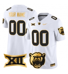 Men Women Youth Baylor Bears 2024 Gold Vapor Limited Custom Jersey All stitched White Gold Men Women Youth Baylor Bears 2024 Gold Vapor Limited Custom Jersey All stitched White Gold