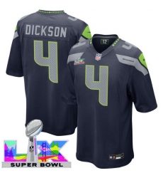 Men Women Youth Seattle Seahawks #4 Michael Dickson 2025 2026 Super Bowl LX F U S E Stitched NFL Jersey Blue Men Women Youth Seattle Seahawks #4 Michael Dickson 2025 2026 Super Bowl LX F U S E Stitched NFL Jersey Blue