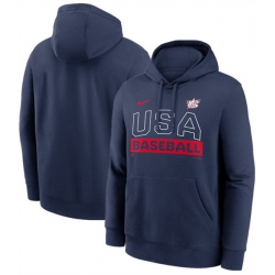 Men USA Baseball Navy 2026 World Baseball Classic Club Hoodie